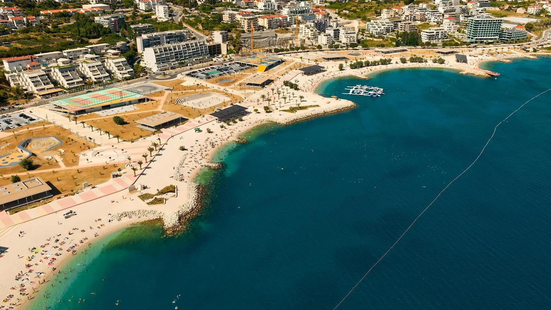 Deluxe Apartment With Private Heated Pool On Znjan Beach - Urban Nook Σπλιτ 0*,